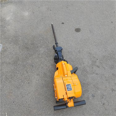 手提式汽油破碎镐 内燃式YN27凿岩机 便携式地基山坡YN27C打孔机